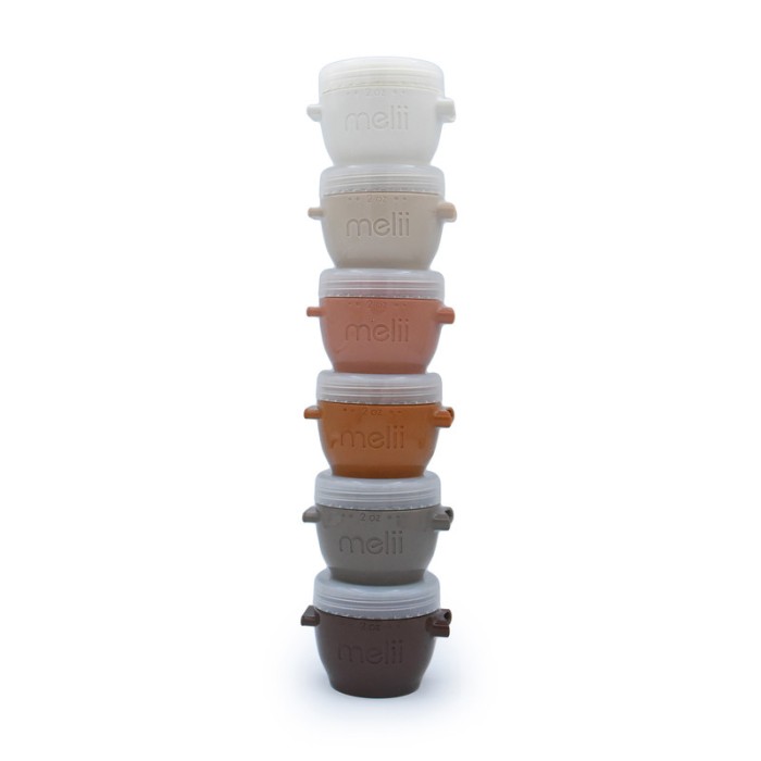 Melii Snap & Go Pods 2oz 6 Pcs Neutrals