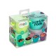 Melii Snap & Go Pods 4oz, 4 Pcs Multi Color
