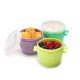 Melii Snap & Go Pods 4oz, 4 Pcs Multi Color