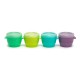 Melii Snap & Go Pods 4oz, 4 Pcs Multi Color