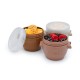 Melii Snap & Go Pods 4oz 4 Pcs Neutrals