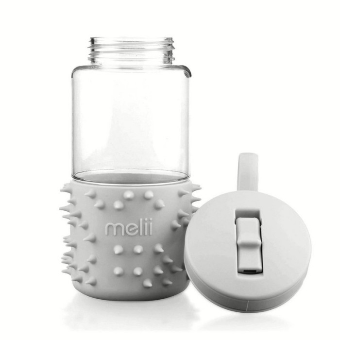 Melii Spikey Water Bottle Grey 17oz