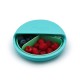 Melii Spin 3 Compartment Snack Container Turquoise