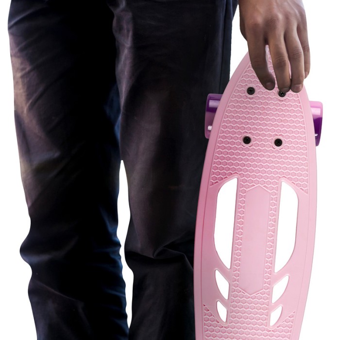 MoMi Qkids Galaxy Skateboard Pink
