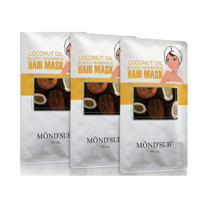 Mondsub Elastic Hair Mask 40G - Coconut Oil