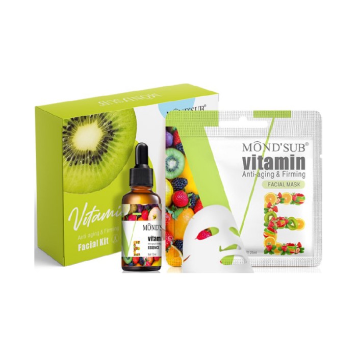 Mondsub Facial Kit - Vitamin E Anti-aging & Firming