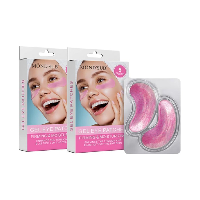 Mondsub Gel Eye Patches 5 Pairs - Firming & Moisturizing