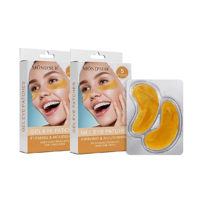 Mondsub Gel Eye Patches 5 Pairs - Firming & Nourishing