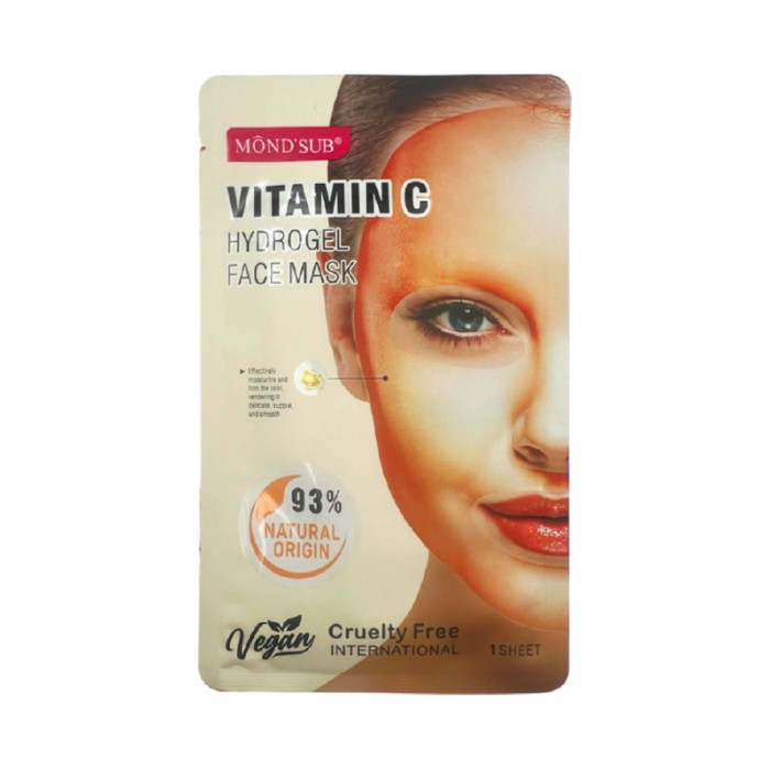 Mondsub Hydrogel Face Mask 28g - Vitamin C