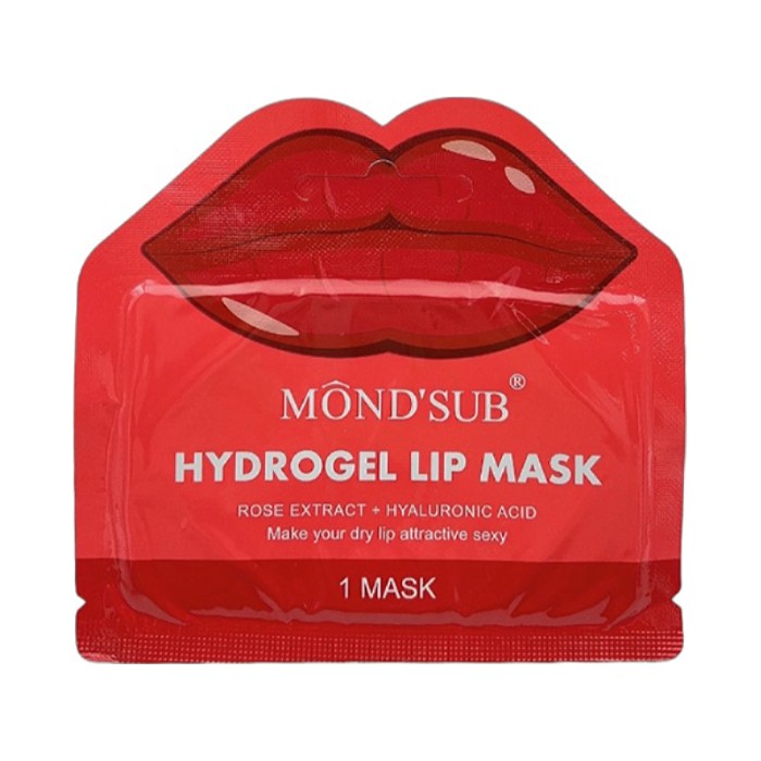 Mondsub Rose Hydrogel Lip Mask 1pcs