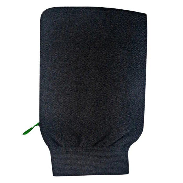 Moroccanoil Bath Glove Moroccan Luffa Black