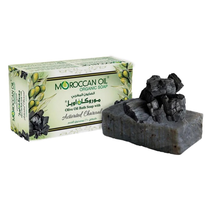 Moroccanoil Charcoal Organic Bar Soap 100gm