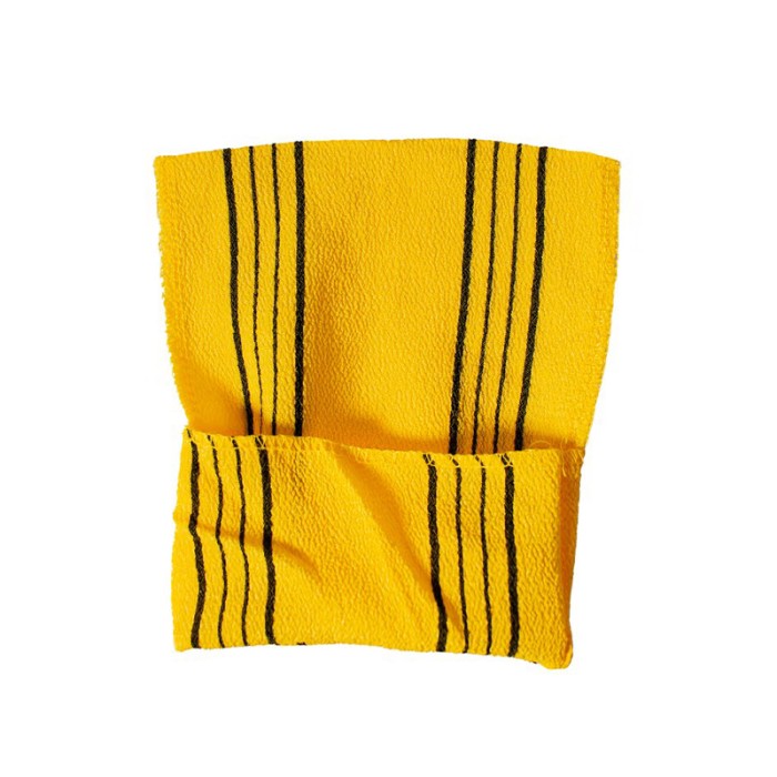 Moroccanoil Korean Bath Gloves Exfoliating Yellow