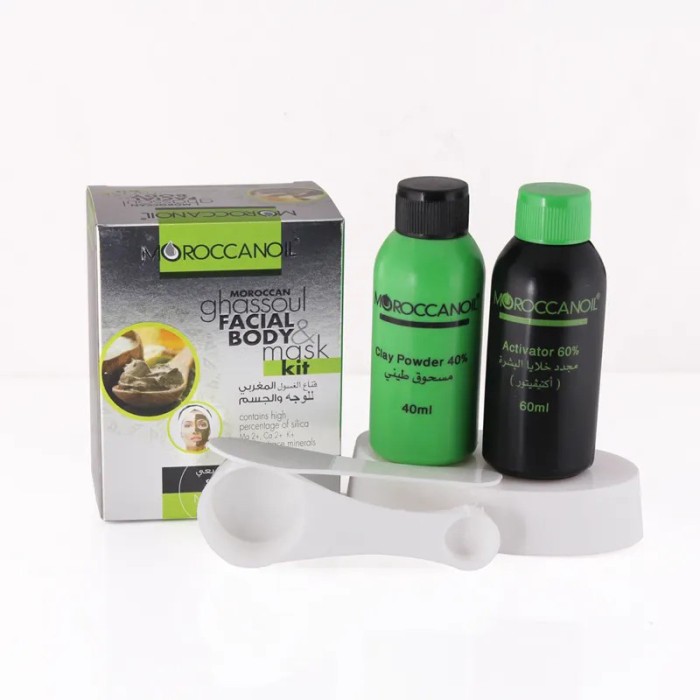 Moroccanoil Mor Ghassoul Face & body Clay Mask Kit