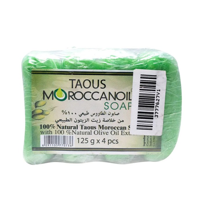 Moroccanoil Taous Moroccn Soap With Olive Extrct 4x125g