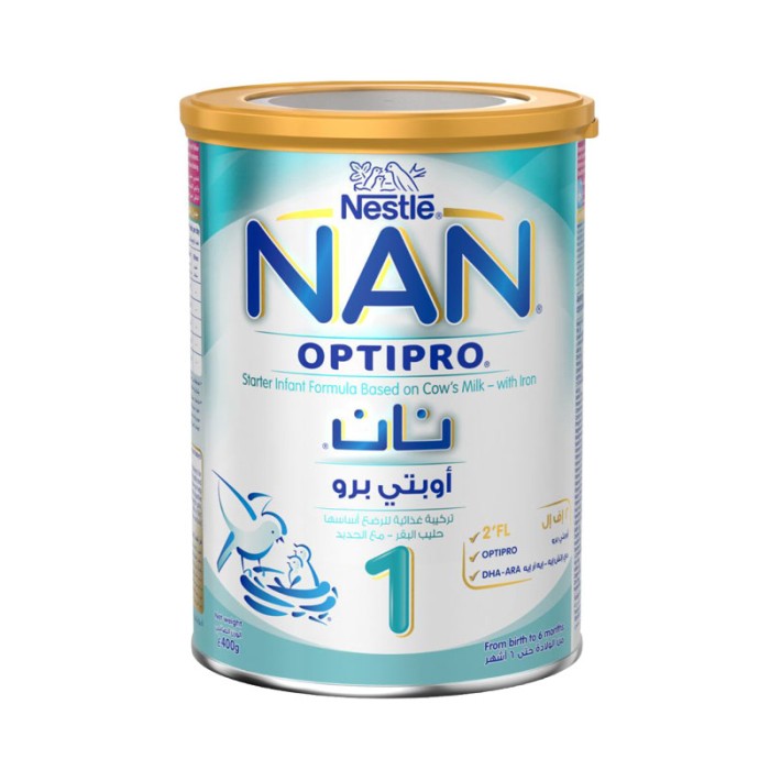 NESTLE NAN OPTIPRO Stage-1Premium Starter Infant Formula Powder 0-6M 400g