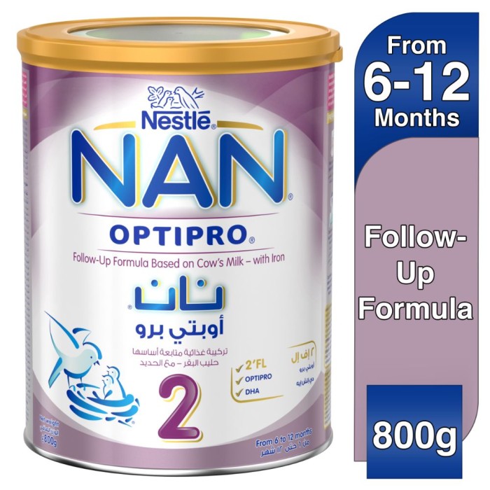 NESTLE NAN OPTIPRO Stage 2 Premium Follow-on Formula 6-12M 800g