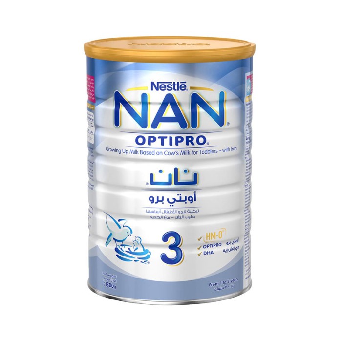 NESTLE NAN OPTIPRO Stage 3 Infant Formula Baby Food 1-3Y 1800g