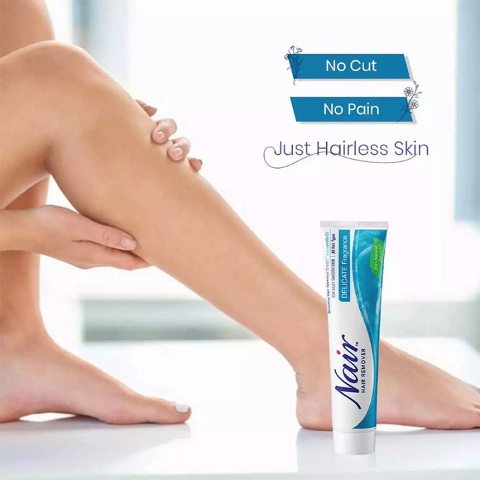 Nair Hair Remover Cream Tube Delicate Fragrance 110g
