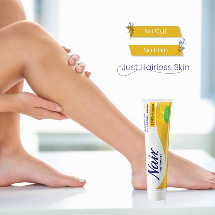 Nair Hair Remover Cream Tube Lemon 110g