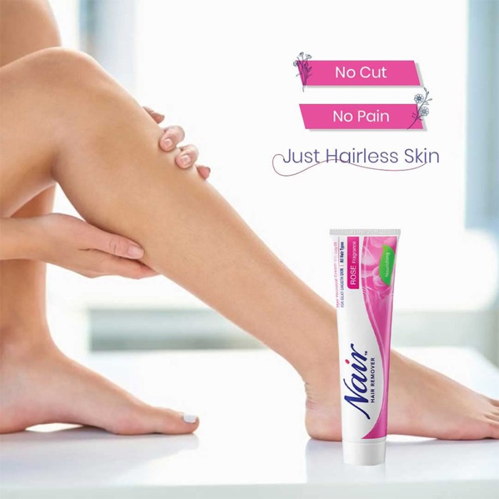 Nair Hair Remover Cream Tube Rose 110g