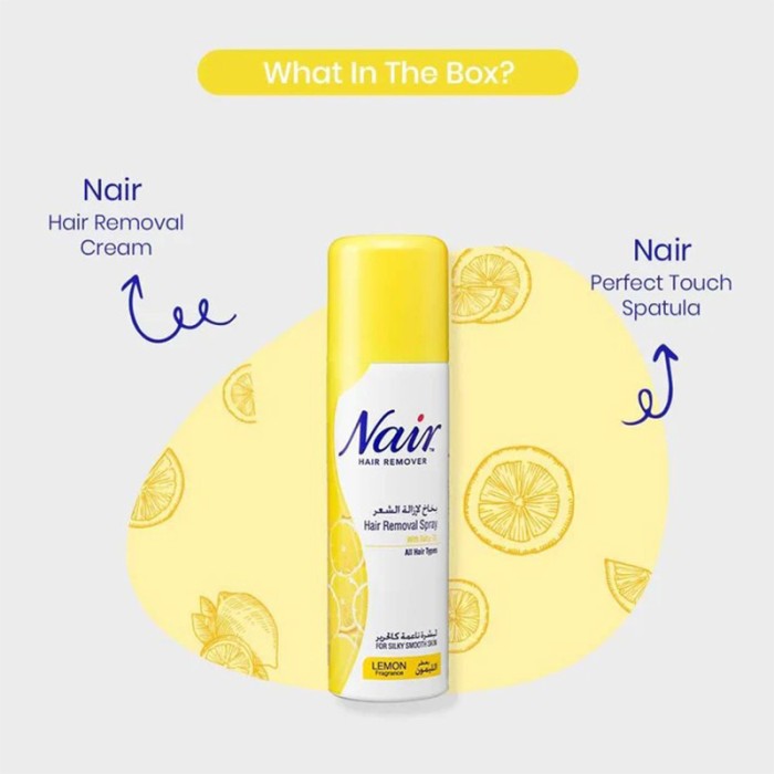 Nair Hair Remover Spray Lemon 200ml