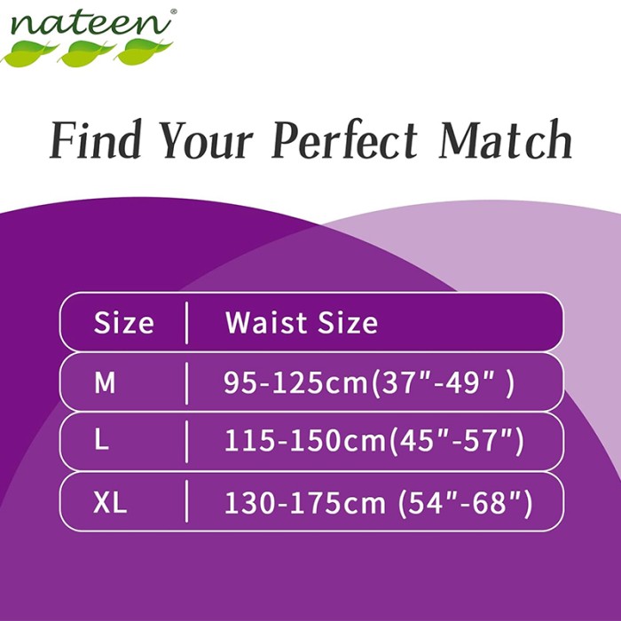 Nateen Combi Ultra Adult Diapers XL, 10 Pcs