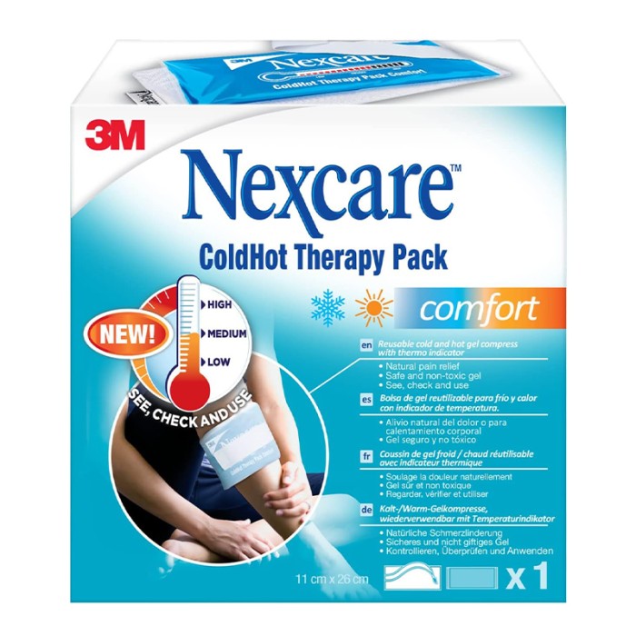 Nexcare Coldhot Comfort With Indicator 1'S Pack 11X26cm