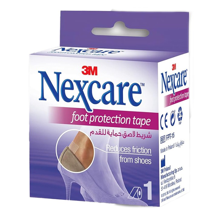 Nexcare Foot Protection Tape, 25mm X 5m, 1/Pack