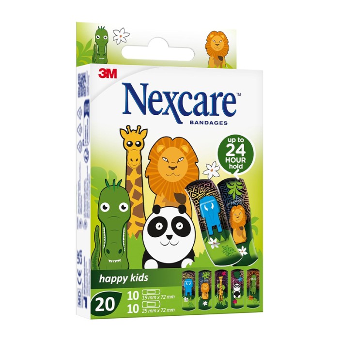 Nexcare N0920AN Animals 20 Assor Multil