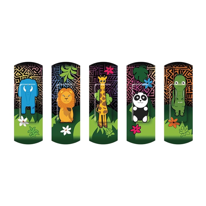 Nexcare N0920AN Animals 20 Assor Multil