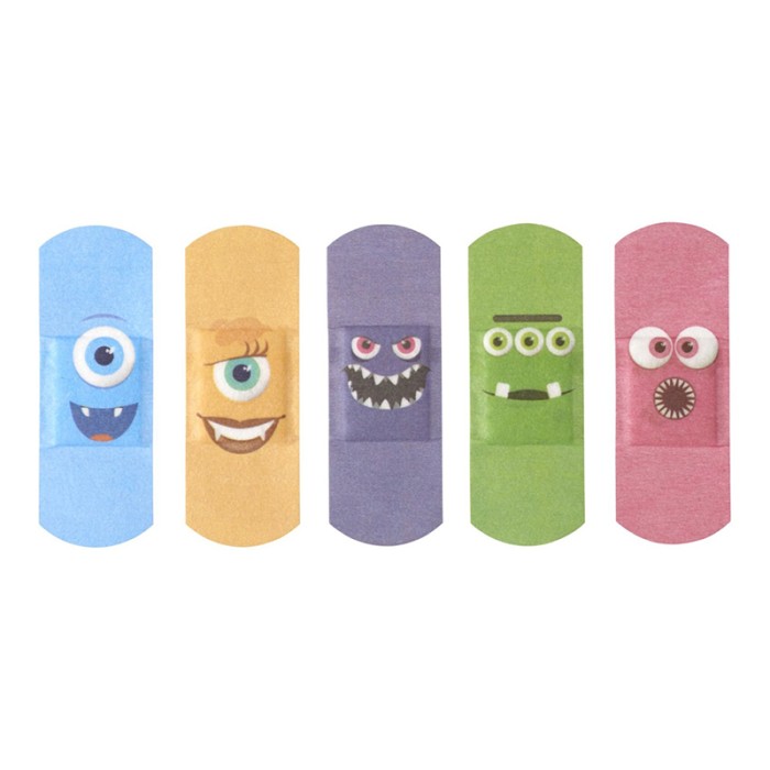 Nexcare N0920MO Monsters 20 Assor Multi