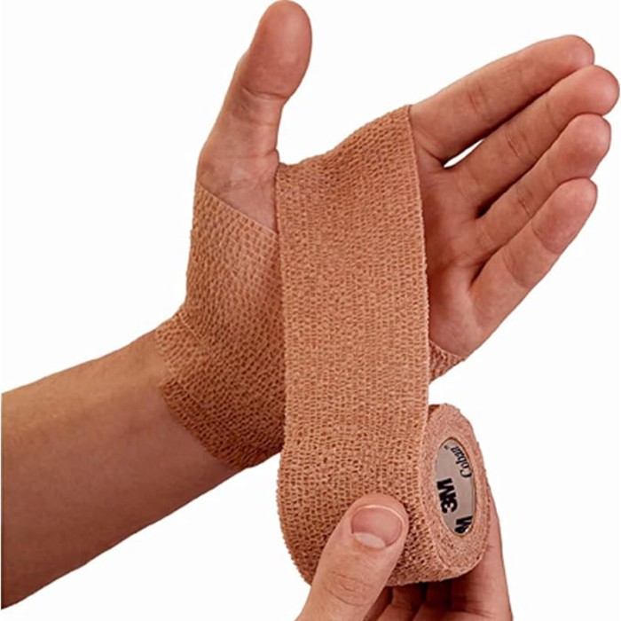 Nexcare No Hurt Wrap 3 X 2.2 Yds, Tan