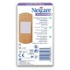 Nexcare Plastic Sheer Bandages, 72mm X 25mm, 10/Pack