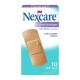 Nexcare Plastic Sheer Bandages, 72mm X 25mm, 10/Pack