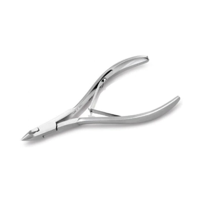 Nghia Cuticle Nipper Grey Plated C-03 (JAW 12) - Stainless Steel Manicure Essential !