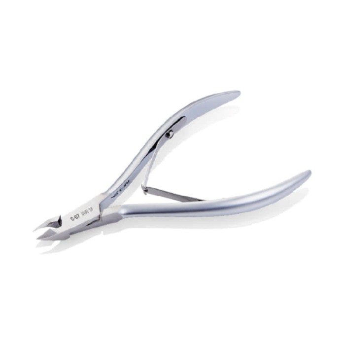 Nghia Cuticle Nipper Grey Plated C-07 (JAW 12)