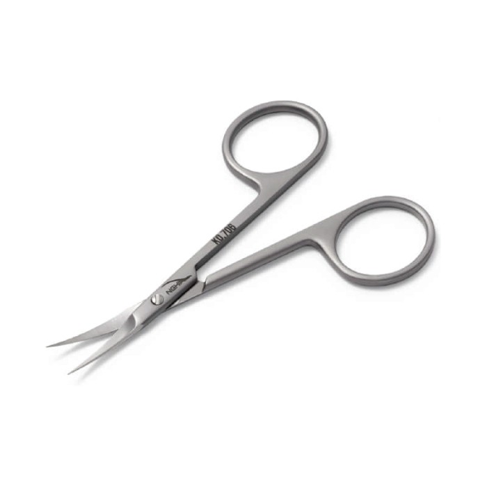 Nghia KD-706 Cuticle Scissors – Professional Stainless Steel with Sharp Curved Tip and Matte Finish (JAW 99)