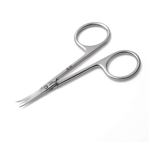 Nghia KD-707 Cuticle Scissors – Professional Stainless Steel with Sharp Curved Tip and Mirror Polished Finish (JAW 95)