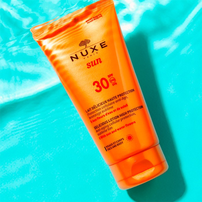 نوكس حليب شمسي للوجه والجسم SPF 30 150 مل