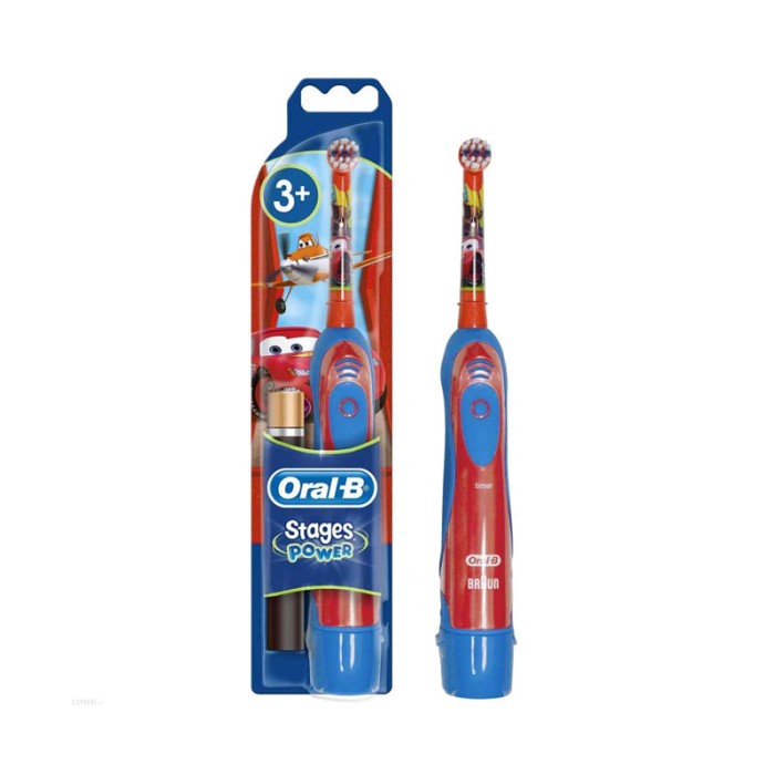 Oral-B Stages Power Battery Cars Toothbrush with Timer