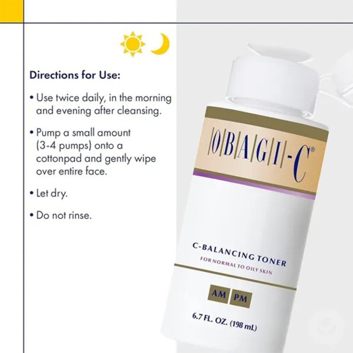 Obagi C Balancing Toner 6.7 198ml