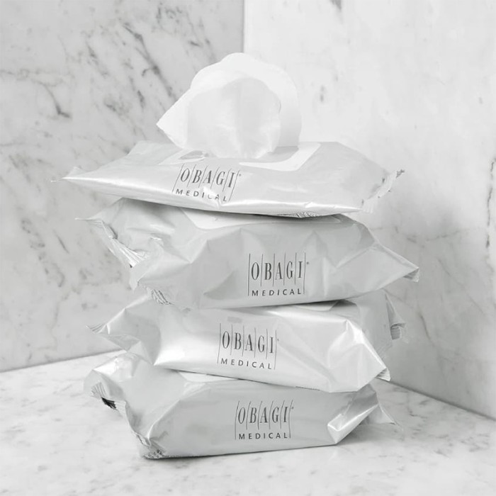 Obagi On The Go Cleansing and Makeup Removing Wipes 25Pcs