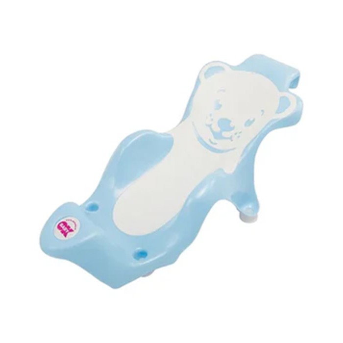 OKBaby Buddy Bath Seat With Slip-Free Rubber Light Blue
