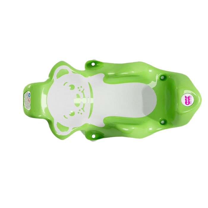 OKBaby Buddy Bath Seat With Slip-Free Rubber Green