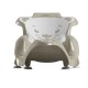 OKBaby Buddy Bath Seat With Slip-Free Rubber Grey
