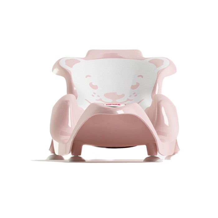 OKBaby Buddy Bath Seat With Slip-Free Rubber Light Pink