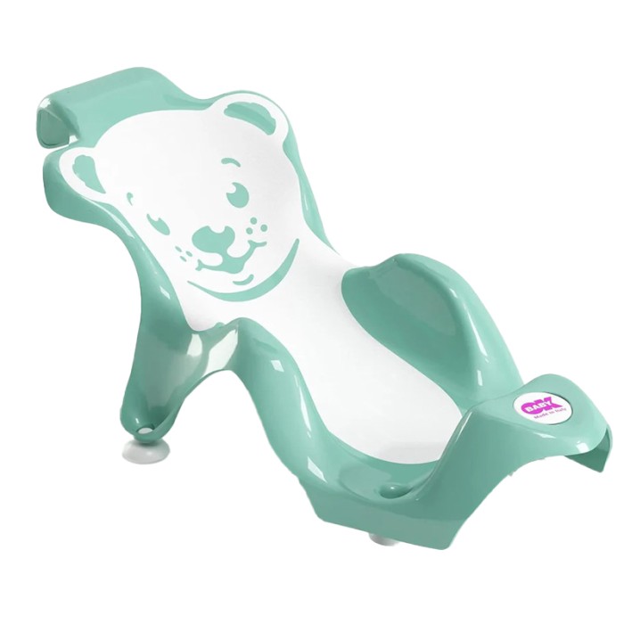 OKBaby Buddy Bath Seat With Slip-Free Rubber Pista Green