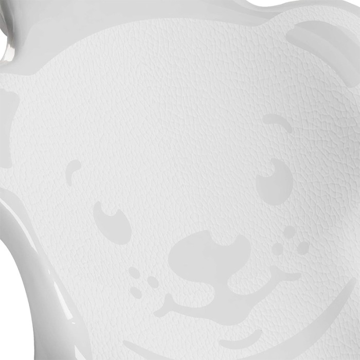 OKBaby Buddy Bath Seat With Slip-Free Rubber White