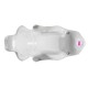 OKBaby Buddy Bath Seat With Slip-Free Rubber White